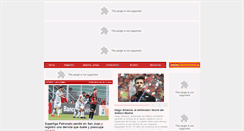 Desktop Screenshot of paranadeportes.com.ar