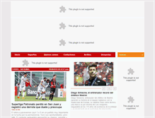 Tablet Screenshot of paranadeportes.com.ar